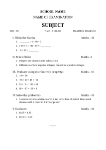 2024 past paper